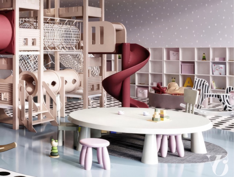 ivy amenities kids area